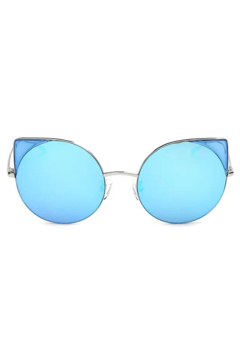 Women round Cat Eye Fashion Sunglasses