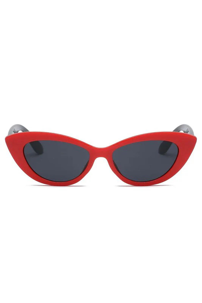 Women round Retro Cat Eye Fashion Sunglasses