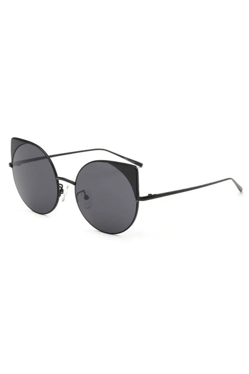 Women round Cat Eye Fashion Sunglasses
