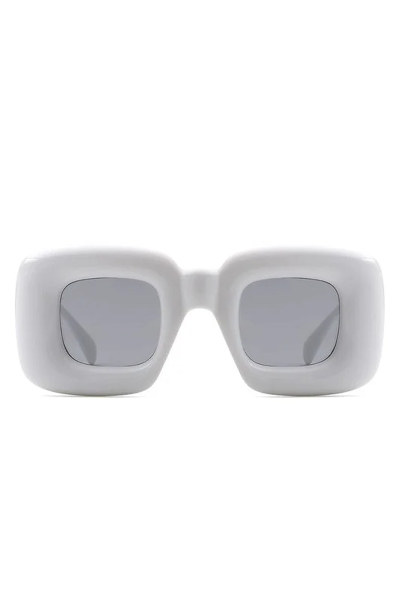 Square Irregular Chic Chunky Fashion Sunglasses