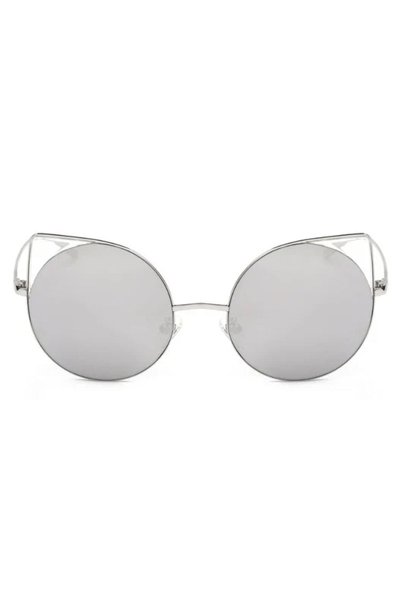 Women round Cat Eye Fashion Sunglasses