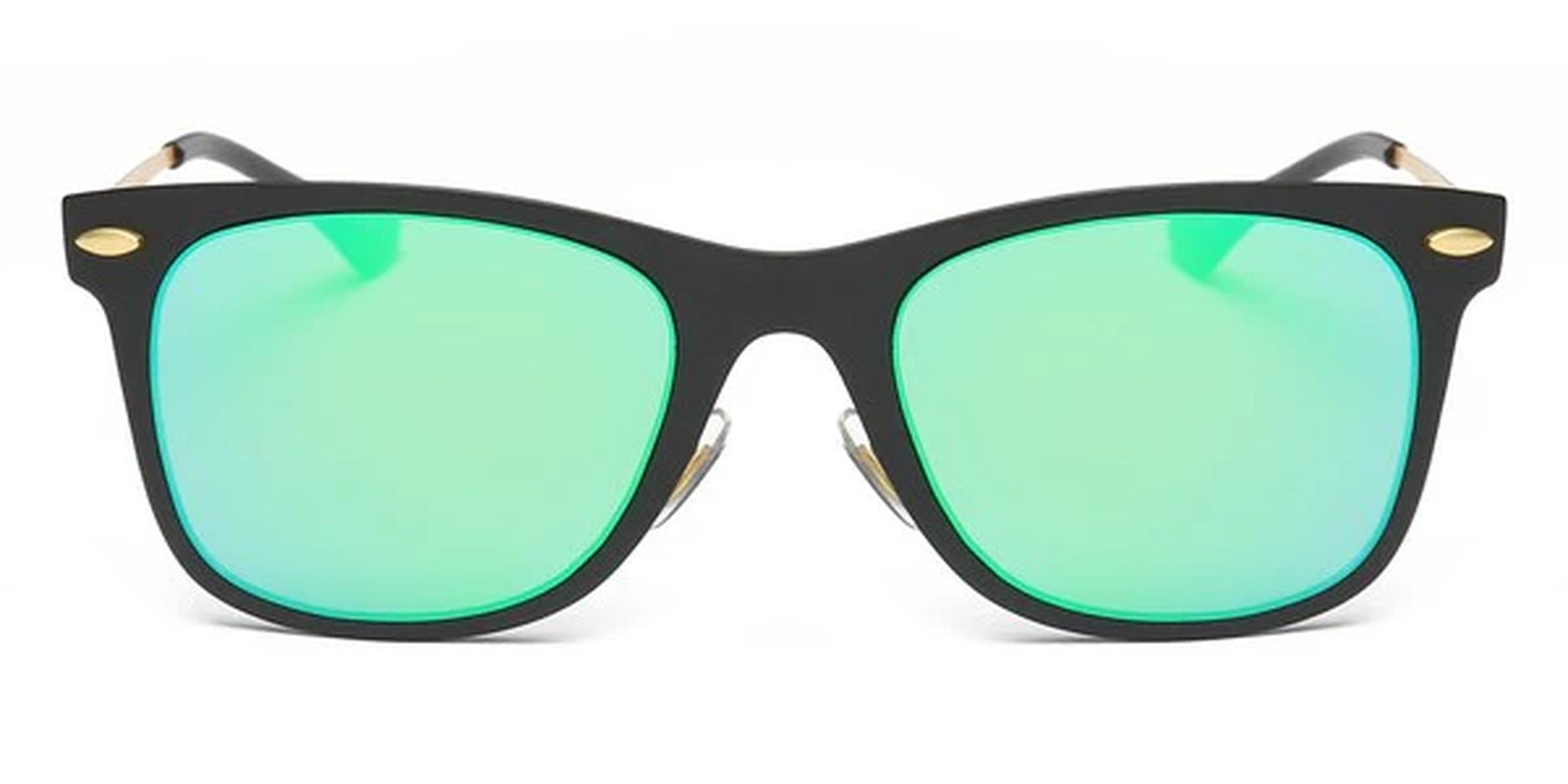 Classic Horn Rimmed Square Fashion Sunglasses
