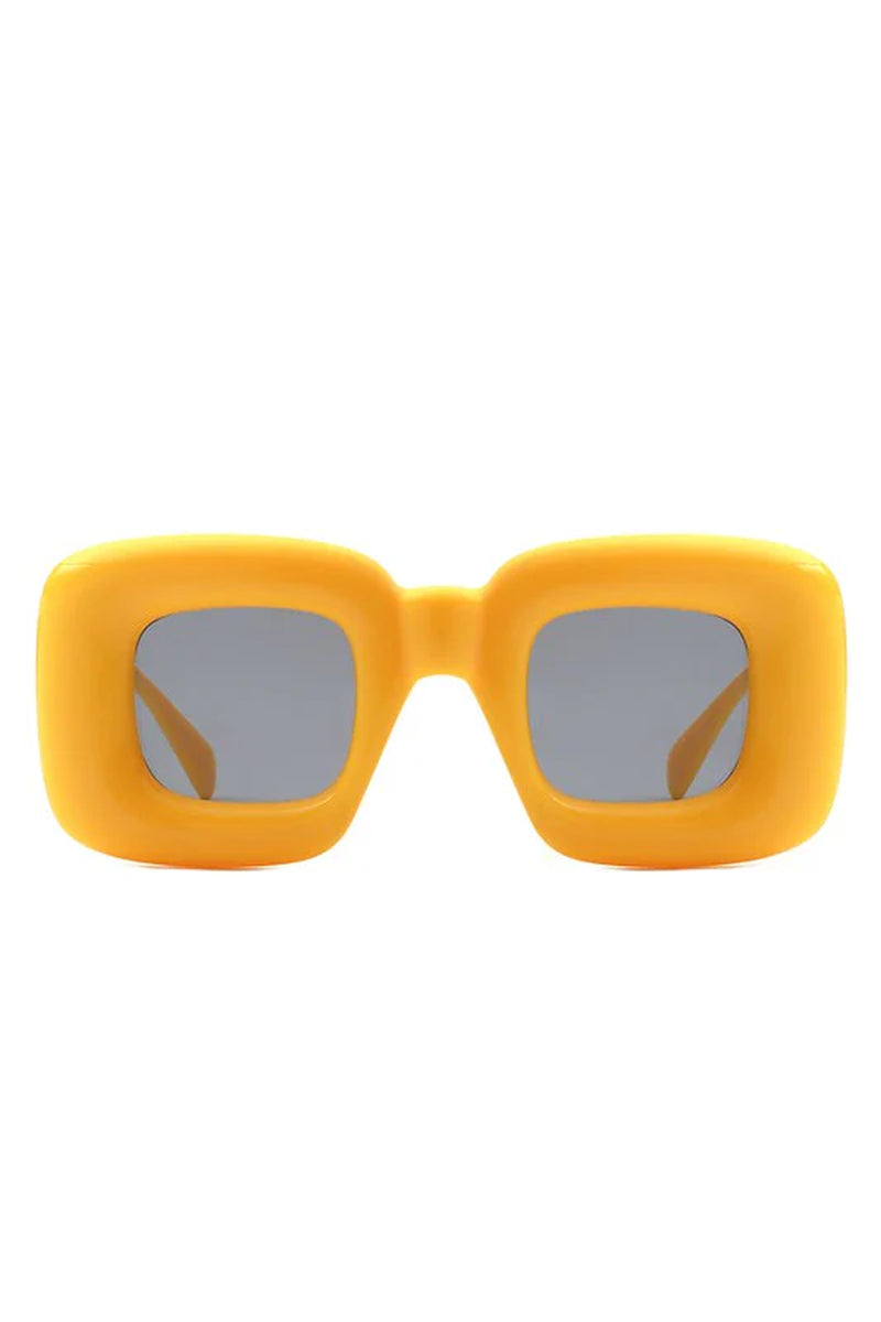 Square Irregular Chic Chunky Fashion Sunglasses