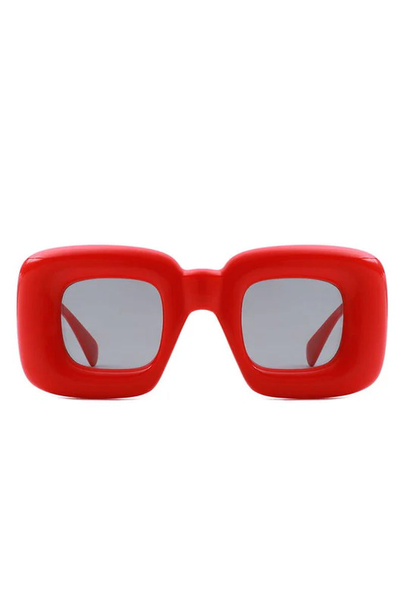 Square Irregular Chic Chunky Fashion Sunglasses