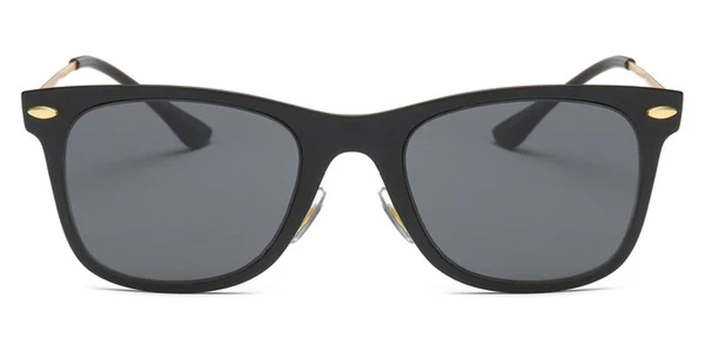 Classic Horn Rimmed Square Fashion Sunglasses