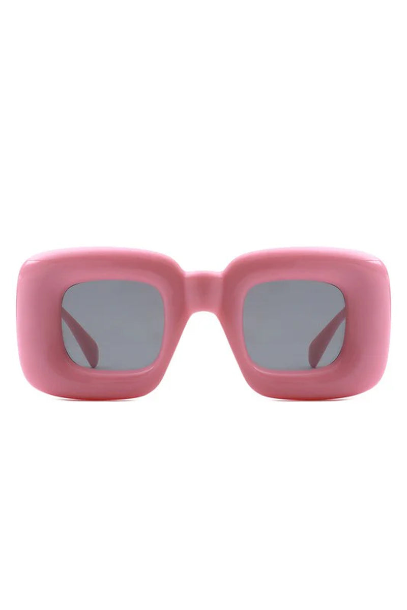 Square Irregular Chic Chunky Fashion Sunglasses