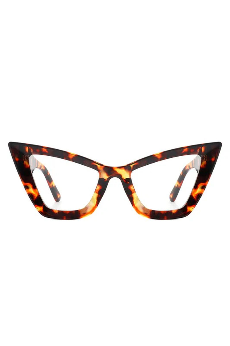 Retro Square Vintage Fashion Cat Eye Sunglasses