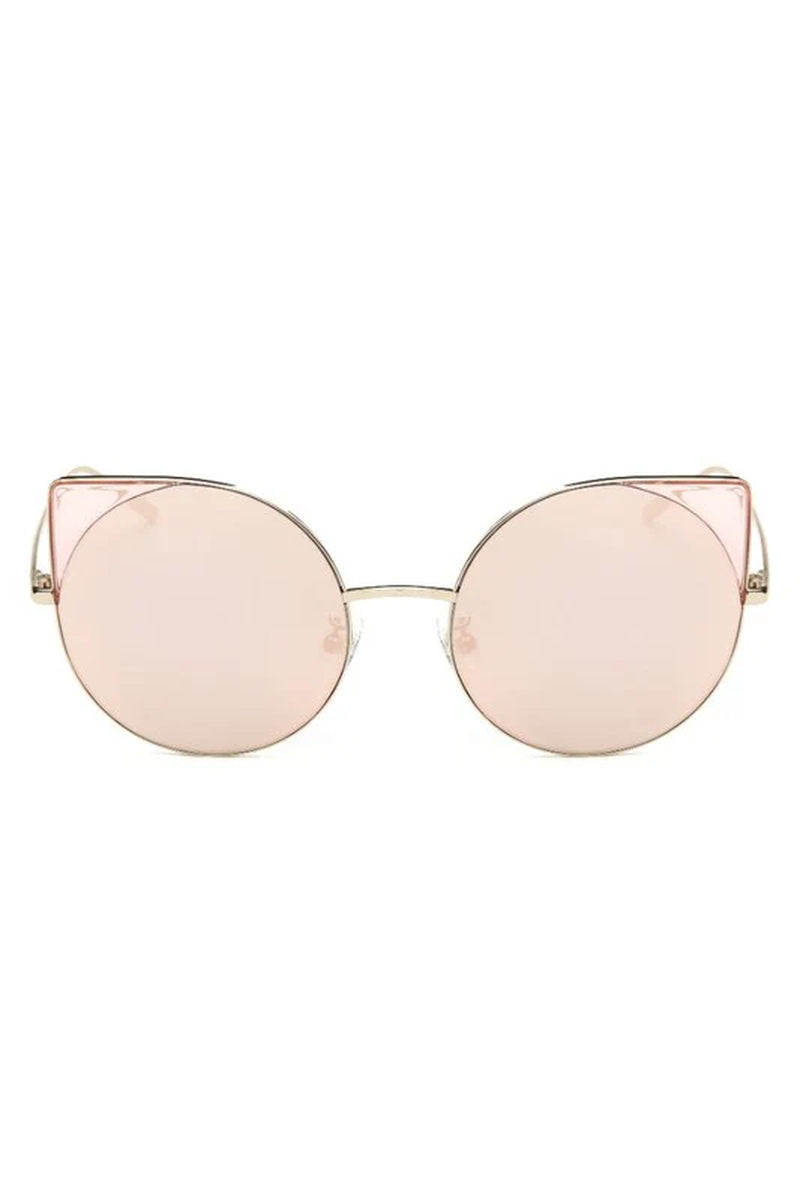 Women round Cat Eye Fashion Sunglasses